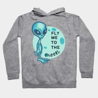 Fly Me To The Moon Hoodie